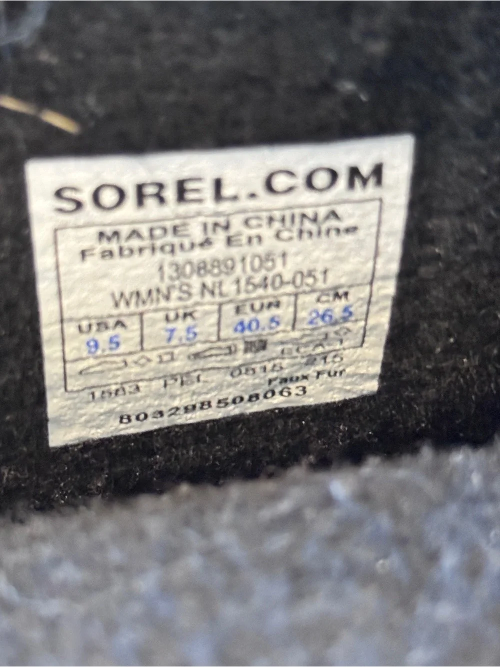 Sorel Brown & Gray Faux-Fur Lace-Up Winter Boots